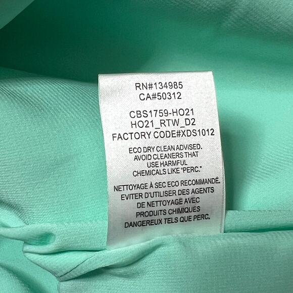 For Love And Lemons Marie Skirt Mint Green Satin Size Small - Picture 9 of 9